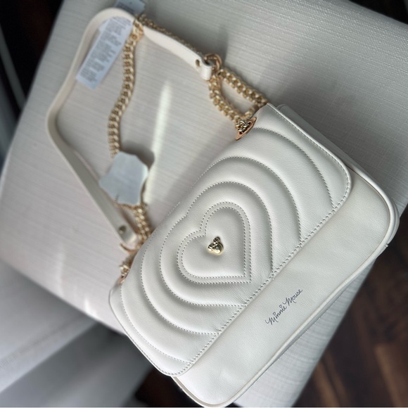 Genuine Leather Minnie Mouse Flap Handbag - Picture 5 of 6